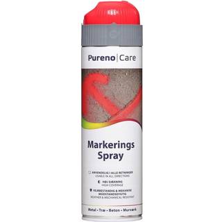 Pureno Markeringsspray, 500 ml, rød