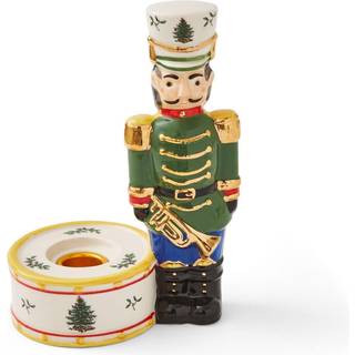 Spode Christmas Tree Nutcracker lysholder 17,5 cm Green