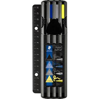 Staedtler Triplus Mobile Off. M/Lineal Sort