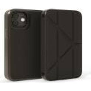 Pipetto Origami iPhone 12 Mini Foldbart TPU Cover, Sort