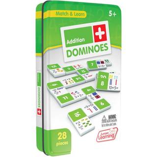 Junior Learning JL481 Addition Dominoes Multi 7,8 H X 4,7 L X 1,5 W White