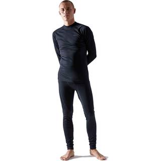 Craft Men's Core Warm Baselayer Set Black, S