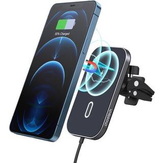 Choetech - Induktiv Oplader med Håndtag - Sort
