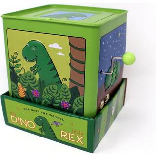 Dinosaur Jack in the Box: Rex den venlige T-Rex pop-up-legetøj – Moderne twist på en klassisk overraskelse
