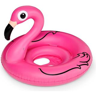 Bigmouth Inc Pink Flamingo L'Il Water Float - Pool Floatie til spædbørn Babyer og børn i alderen 1-3 for begyndere svømmere let at oppustes og ho