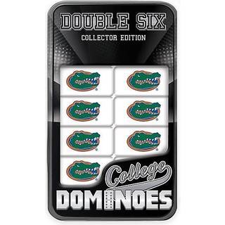 Masterpieces Game Day - NCAA Florida Gators - 28 Piece Team Logo Double Six Domino Set