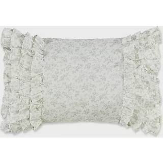 Laura Ashley kaster pudehulle -kuvert lukning Elegant boligindretning til sofa eller seng 14 """" x 20 """" Harper Pale Green