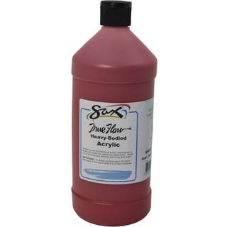 SAX - 409784 True Flow Heavy Body Acryl Paint 1 Quart Bright Red