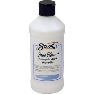 Sax True Flow Heavy Body Acryl Maling 1 Pint Titanium White - 1572472 16 fl oz (pakke af 1)