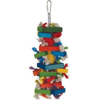 Caitec Bird Toy Knots Block 4in X 13in Medium