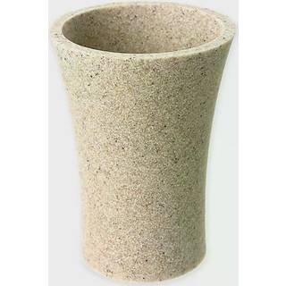 Gedy by Nameek's AU98-03 Gedy Flaca Aucuba Tumbler 1"""" L x 3.41"""" B Transparent 3.41"""" x 3.41"""" x 4.68"""" Natursand