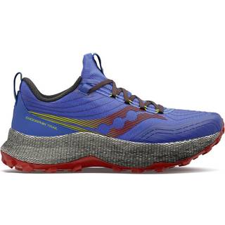 Saucony Endorphin Trail Running Shoe Men - Blue, Black, Size 11 - blue
