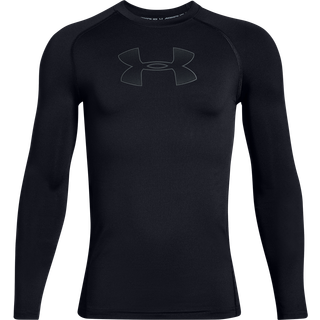 Under Armour HeatGear Long Sleeve Træningstrøje, Black XS