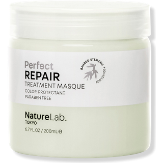 Naturelab. Tokyo Perfect Repair Treatment Masque: Varme og farvebeskyttelsesh?rmaskebehandling for at styrke og reparere kedeligt beskadiget spr?