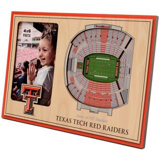 Youthefan NCAA Texas Tech Red Raiders 3D Stadiumview Picture Frame - Jones AT&T Stadium