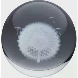 Kasia Lilja - Krystalkugle - Mælkebøtte - Glas - Ø 8 cm