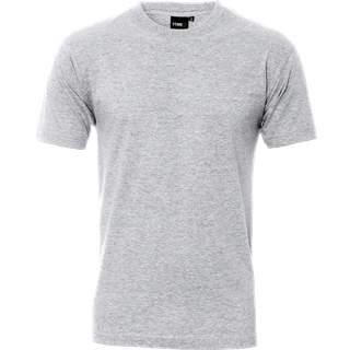 ID T-Time T-Shirt Rund Hals Snow melange