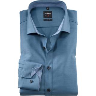 OLYMP Herren Hemd blau