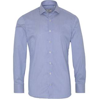 SLIM FIT Shirt in sky blue striped