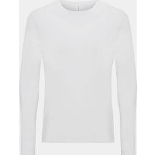 Boody Men&#39;s Long Sleeve Crew Neck T-Shirt, hvid