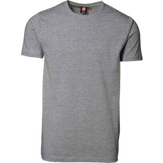 ID Stretch Herre T-shirt m. stretch - Grey Melange - M