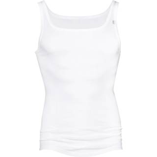 Mey Herren Sport-Shirt weiß Baumwolle & Mix unifarben