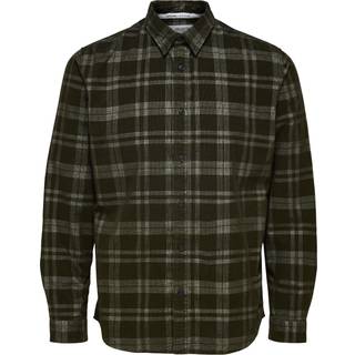 SLHSLIMASHER SHIRT LS CORD W CAMP