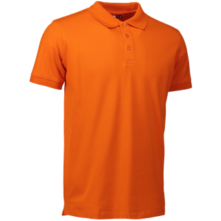 Id identity Polo stretch orange s