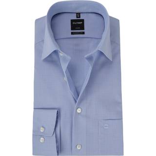 OLYMP Herren Hemd blau