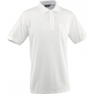 MASCOT CROSSOVER poloshirt med brystlomme, grå-meleret - XL