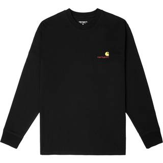 Carhartt WIP American Script Long Sleeve T-Shirt Black