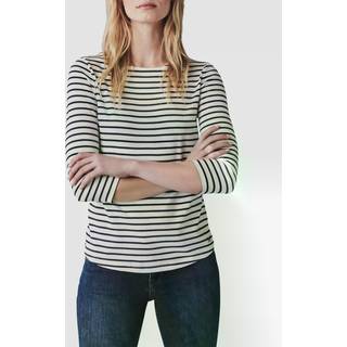 Crew Clothing Company 100% Bomuld Det essentielle Breton Stripe Top38