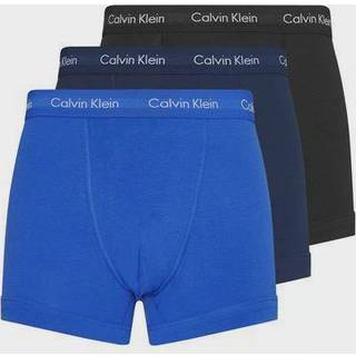 Calvin Klein Underbukser trunks 3-pak - Sort / Blå / Navy - Str. XS - Modish.dk