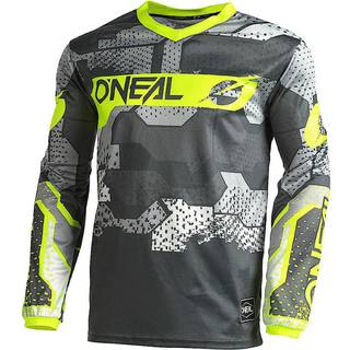 O'Neal Element Camo Jersey Gray/Yellow LG