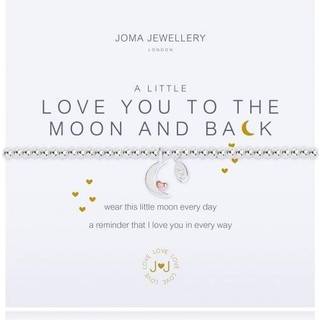 Joma A Little Love You To The Moon And Back Bracelet - Adjustable - Silver