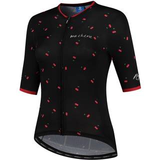 Rogelli Fruity Jersey til Kvinder - Sort/Rød - Størrelse Large