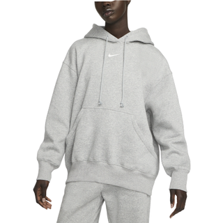 Oversized Nike Sportswear Phoenix Fleece-pullover-hættetrøje til kvinder - grå - M (EU 40-42)