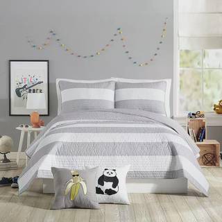 Lavelle Gray FQ Quilt Set-3pc