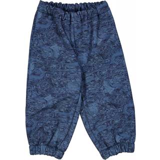 Wheat Luca Softshellbukser, Navy Linoleum, 80