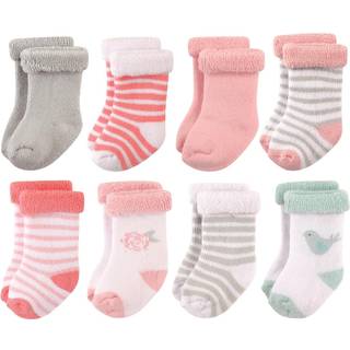 Hudson Baby Unisex Cotton Rich Newborn and Terry Socks Bird 0-6 m?neder
