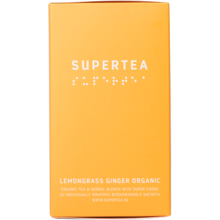 Teministeriet Supertea Lemongrass Ginger Organic