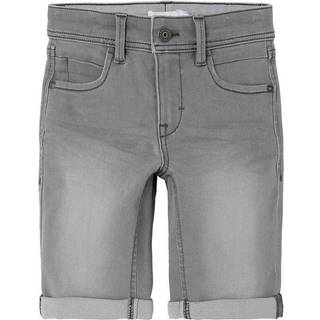 NAME IT Slim Denim Shorts Silas Medium Grey