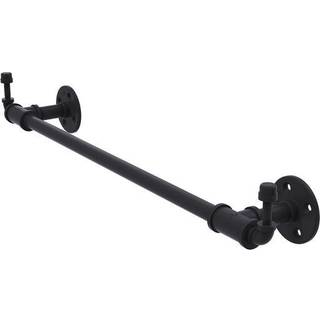 Allied Brass P-250-24-TBHK Pipeline Collection 24 tommer integrerede kroge H?ndkl?destang 24"""" mat sort
