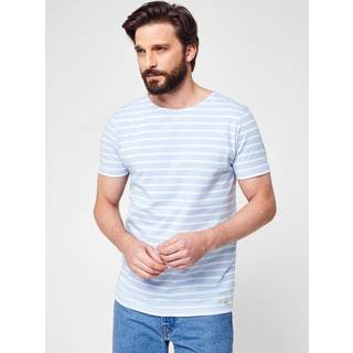 Armor lux Herren T-Shirt grün gestreift