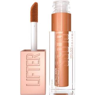 Maybelline l?fter glans Hydrerende lipgloss med hyaluronsyre h?j glans til plumper udseende l?ber guld varm neutral 0,18 ounce