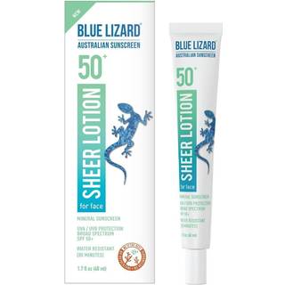 BLUE LIZARD Sheer Face Lotion - SPF 50+ 1,7 Oz