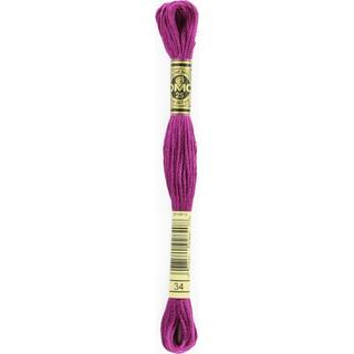 DMC Mouliné Spécial 25 Broderigarn - Farve 34