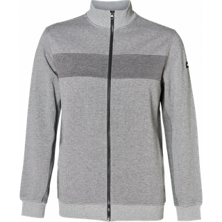 Kansas 130184 Evolve sweatshirt jakke, Double Face / Arbejdstrøje Grå/Mørkegrå L