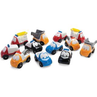 Biler - FunCars i plast fra Dantoy - 12 stk.