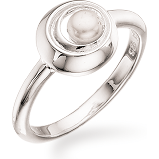 Sterling Sølv Ring fra Scrouples med Perle 727192